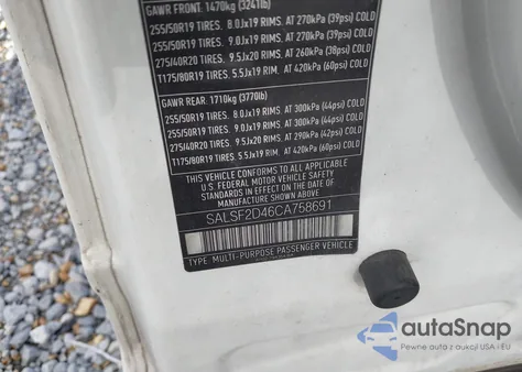 2012 Land Rover Range Rover Sport Hse from USA, damaged, VIN SALSF2D46CA758691